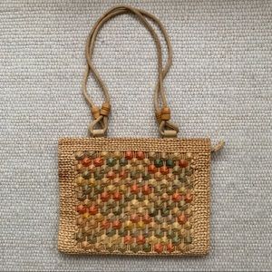 VINTAGE STRAW TOTE